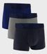 Труси Under Armour M Perf Cotton 3in синій, сірий, темно-синій 2XL 1383891-410 фото 1