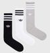 Носки Adidas HIGH CREW SOCK белый, серый, черный Уни S (37-39) IU2653 фото 1