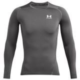 Лонгслів UA HG Armour Comp LS сірий Чол  1361524-025