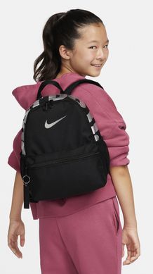 Рюкзак Nike Y NK BRSLA JDI MINI BKPK 11L черный дет 33x25.5x12.5 см 00000029681
