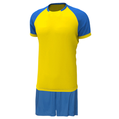 Волейбольная форма X2 (футболка+шорты), желтый/синий X2000Y/B-XS X2000Y/B-XS