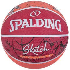 Мяч баскетбольный Spalding Sketch Drible Ball 84381Z №7 84381Z