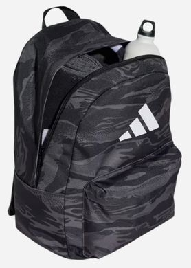 Рюкзак Adidas CL BPK CAMO 27,5L сірий, чорний Уні 15х31х44 см 00000034963