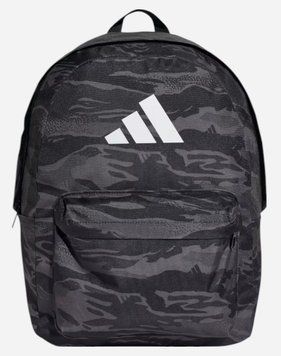 Рюкзак Adidas CL BPK CAMO 27,5L сірий, чорний Уні 15х31х44 см 00000034963