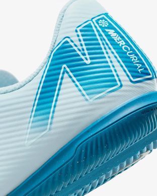 Футзалки Nike JR VAPOR 16 CLUB IC білий, блакитний Діт 38 (US 5.5Y) FQ8289-400