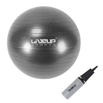 Фитбол (насос в комплекте) LiveUp ANTI-BURST BALL LS3222-75g