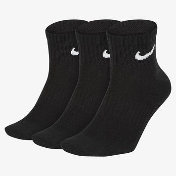 Шкарпетки Nike U NK EVERYDAY LTWT ANKLE 3PR чорний Уні  SX7677-010