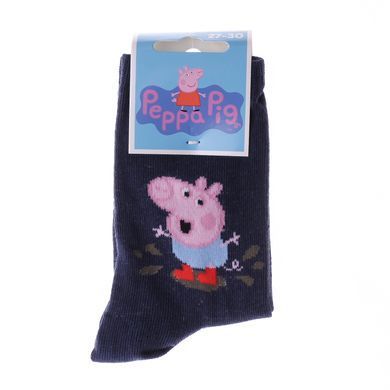 Шкарпетки PEPPA PIG GEORGE ET FLAQUE D'EAU синій Діт 19-22 арт 43849551-5 43849551-5