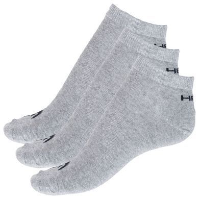 Шкарпетки Head SNEAKER 3P UNISEX сірий Уні 43-46 00000007387