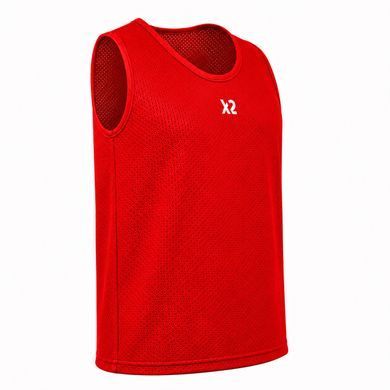 Манішка спортивна X2, червоного кольору (розмір junior) X2000RED-J