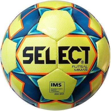 Мяч для футзала Select Futsal Mimas 2018\2019 IMS (желтый) 1053430552
