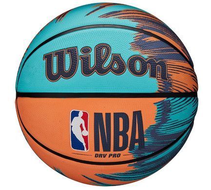 М'яч баскетбольний Wilson NBA DRV PRO STREAK BSKT Blue/Orange size 7 X00000031553