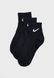 Носки Nike U NK EVERYDAY LTWT ANKLE 3PR черный Уни 34-38 SX7677-010 фото 3