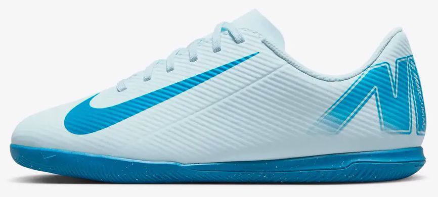 Футзалки Nike JR VAPOR 16 CLUB IC білий, блакитний Діт 38 (US 5.5Y) FQ8289-400