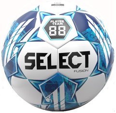 М'яч футбольний Select Fusion v23 біло-синій Уні 4 00000022993