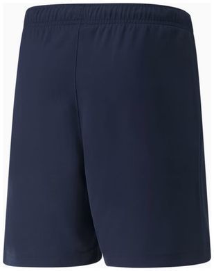 Шорты Puma teamRISE Short Jr темно-синий детский 176 см 704943-06