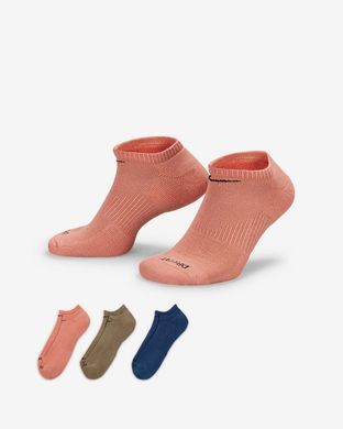 Шкарпетки Nike U NK EVERYDAY PLUS CUSH NS 3PR мультиколор Уні SX6889-955