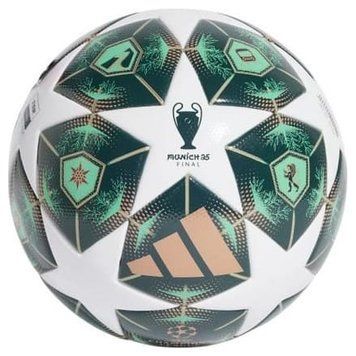 М'яч футбольний Adidas UCL LGE білий, зелений Уні 4 JH1296