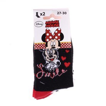 Шкарпетки MINNIE SOCKS 2P білий, чорний Діт 35-38, арт.83892347-4 00000010709