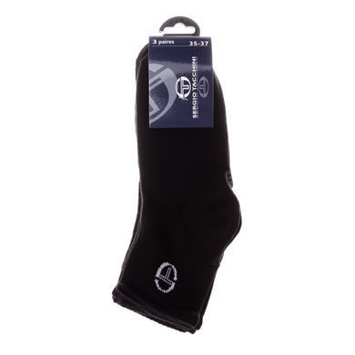 Шкарпетки Sergio Tacchini 3-pack чорний Жін 35-37 93155067-1