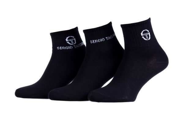 Шкарпетки Sergio Tacchini 3-pack чорний Жін 35-37 93155067-1