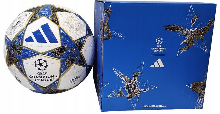 Футбольний м'яч Adidas UCL League BOX 2025 JP1548, розмір №5 JP1548