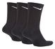 Шкарпетки Nike U NK EVERYDAY CUSH CREW 3PR чорний Уні 34-38 00000013372 фото 4
