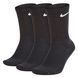 Шкарпетки Nike U NK EVERYDAY CUSH CREW 3PR чорний Уні 34-38 00000013372 фото 1