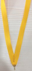 Стрічка Універсальна з карабіном (комплект 10шт) жовтий b 15мм арт ЛУ-03 00000016715
