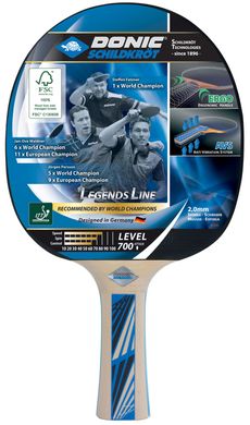 Ракетка для настільного тенісу Donic-Schildkrot Legends 700 FSC 734417S