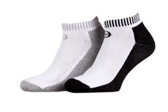Шкарпетки Sergio Tacchini 3-pack чорний, сірий Жін 36-40 00000008233