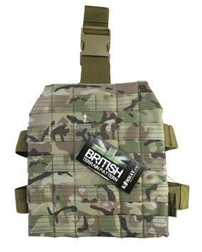 Платформа набедрена KOMBAT UK Molle Drop Leg Platform kb-mdpl-btp