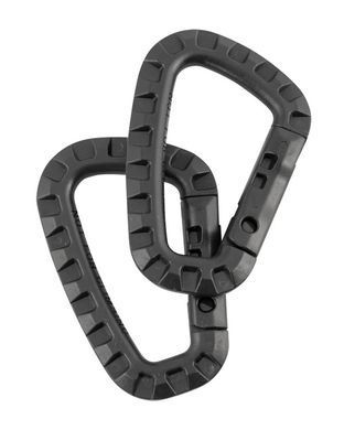 Карабін 1шт KOMBAT UK Tactical Carabiner kb-tc-blk