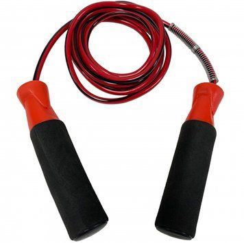 Скакалка для фінтесу Meta Speed Jump Rope чорний, червоний Уні 280 см 2005100502