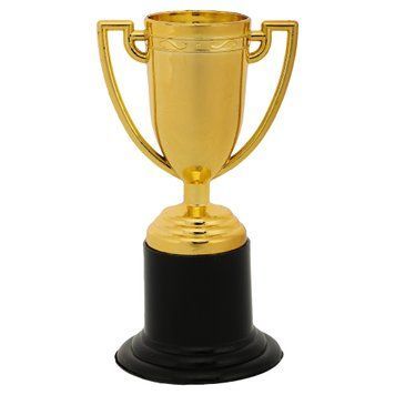 Кубок спортивний нагородний SP-Sport World TF019 висота 10см., золотий TF019