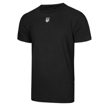 Футболка Modal Чорна (білий тризуб), XXXL 7181(XXXL)