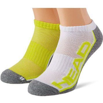 Шкарпетки Head PERFORMANCE SNEAKER 2P UNISEX жовтий, сірий, білий Уні  791018001-004
