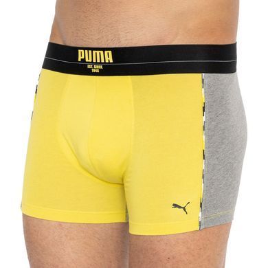 Труси-боксери Puma STATEMENT BOXER 2P жовтий, сірий Чол  501006001-020