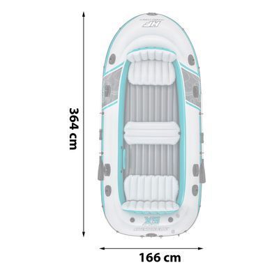 Надувная лодка Hydro-Force Adventure Elite X5 Bestway 65159 DM-65159