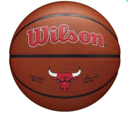 М'яч баскетбольний Wilson NBA TEAM COMPOSITE BSKT CHI BULLS WTB3100XBCHI