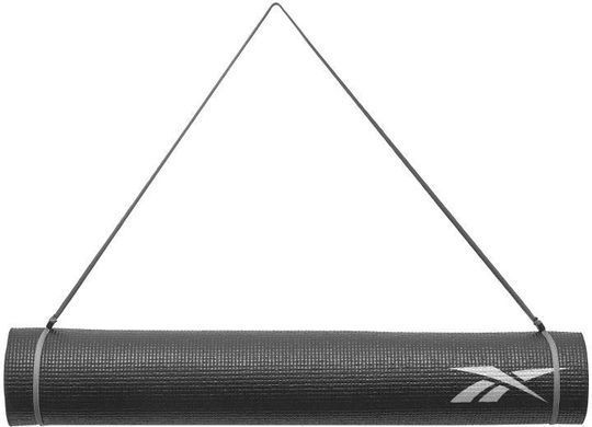 Двухсторонний коврик для йоги Reebok Yoga Mat черный Уни 173 х 61 х 0,4 см RAYG-11030BK