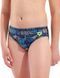 Плавки-слепые для мальчиков Arena CANDIES SWIM BRIEFS черный, мультиколор детский 128 см 010301-550 фото 4
