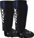 Захист ніг RDX NEOPRENE SHIN INSTEP IMMAF-1 чорний, синій XXL SGN-IMF-1U фото 5