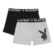 Набор из 2 трусы-боксеры Playboy ANNYA PLAYBOY BOXERSHORT черный, серый Муж M ANNYA-24 фото 2