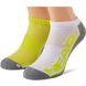 Шкарпетки Head PERFORMANCE SNEAKER 2P UNISEX жовтий, сірий, білий Уні 35-38 00000019588 фото 1