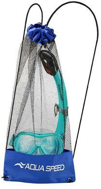 Набір маска і трубка Aqua Speed ALIZE FS + SAMOS 61091 бірюзовий Діт OSFM 621-04