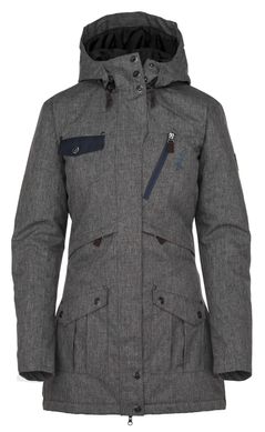 Зимова куртка Kilpi BRASIL-W темно-сірий 40 JL0909KIDGY40