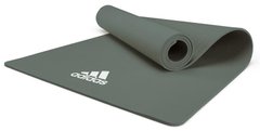 Килимок для йоги Adidas Yoga Mat темно-зелений Уні 176 х 61 х 0,8 см 00000026181