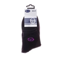 Шкарпетки Sergio Tacchini 3-pack чорний, рожевий Жін 35-37 00000008249