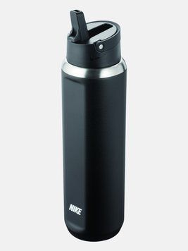 Бутылка Nike SS RECHARGE STRAW BOTTLE 24 OZ черный Уни 709мл N.100.1632.091.24